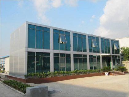 河北張家口廠家生產(chǎn)定制打包箱辦公室、打包箱辦公樓
